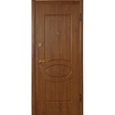 Модель 18 Vinorit (золотой дуб) - наружная дверь, ТМ "CONEX"