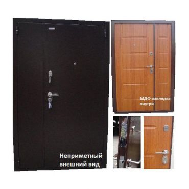Двери металлические + МДФ FN 004 1200x2050 mm, PU - пена