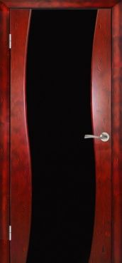 Двери Кальдера (пленка черная/коричневая)